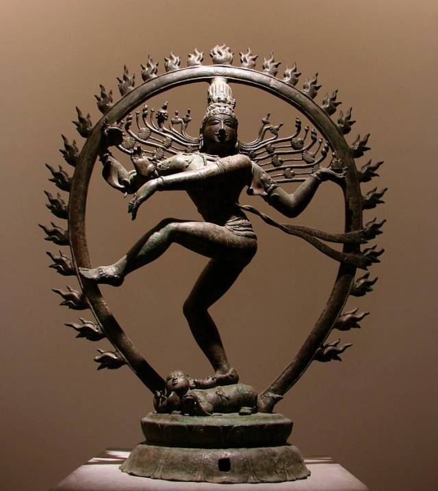 铜雕舞王湿婆神像图片