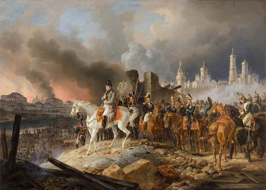 拿破仑滑铁卢之战图片