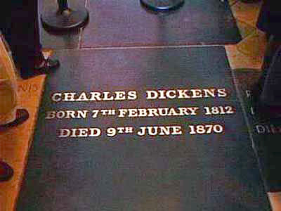 查尔斯·狄更斯（1812年至1870年），威斯敏斯特教堂，英国伦敦 - 发现一个坟墓照片