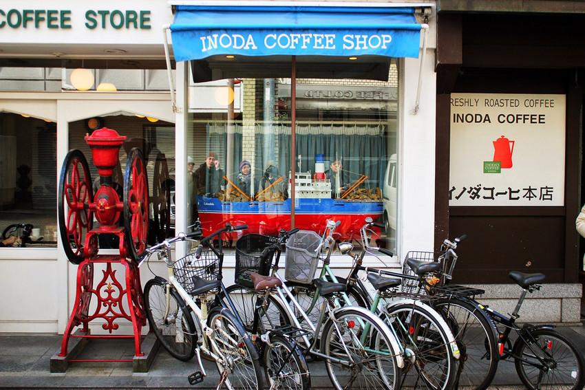 京都七十年历史的咖啡馆 Inoda Coffee本店 笔记 Ap艺术星球