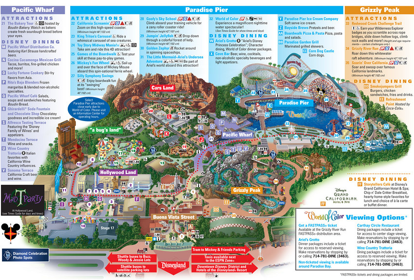美国加州迪士尼冒险乐园（Disney California Adventure Park）笔记ap艺术星球